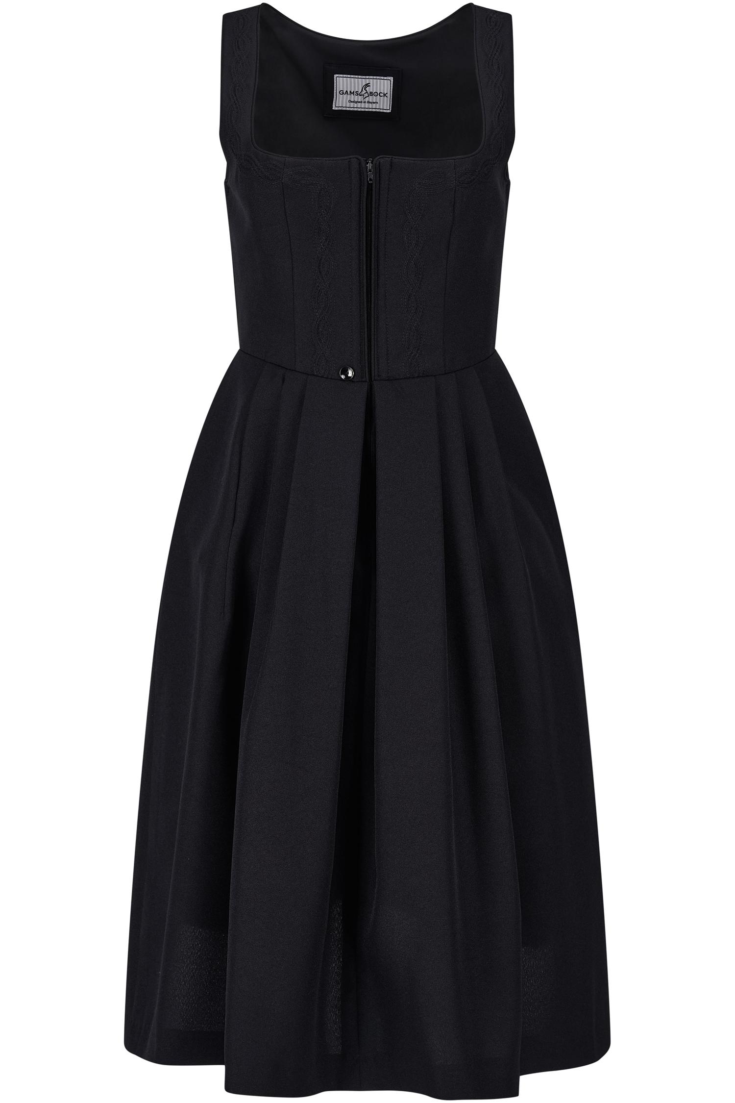 Gastrodirndl Inge von Gamsbock in Schwarz