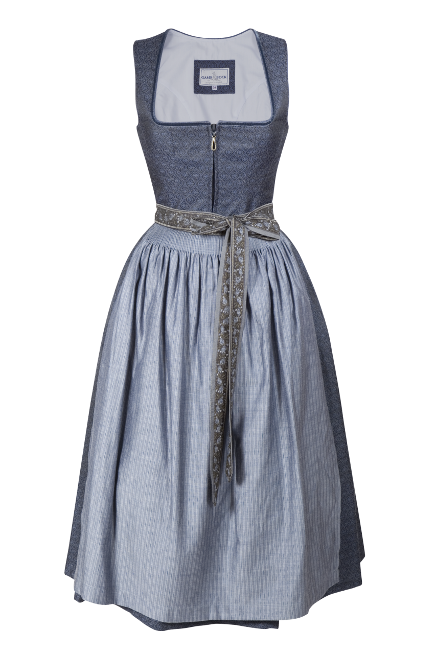 Dirndl von Gamsbock in Marineblau