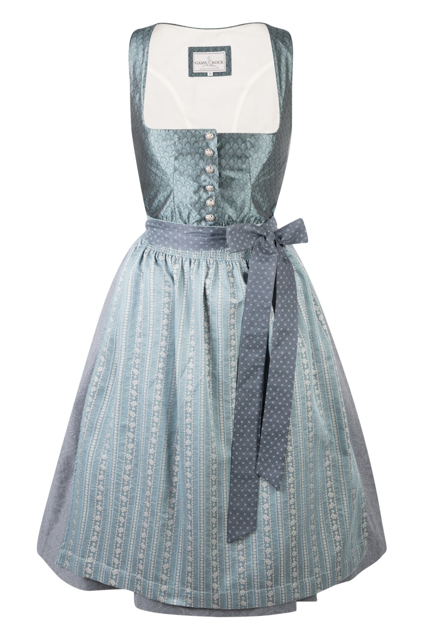 Dirndl Barbara von Gamsbock in Petrol
