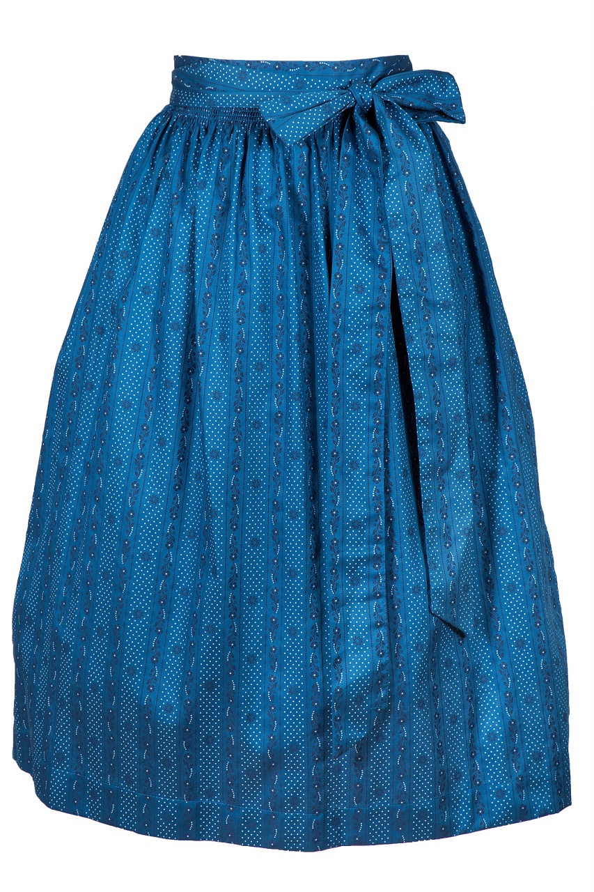 Dirndlschürze von Gamsbock in Marineblau