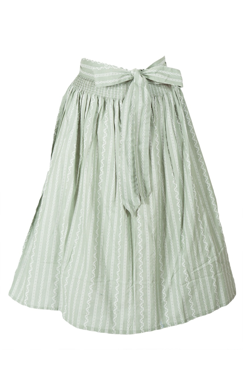 Dirndlschürze Bojana von Gamsbock in Salbei