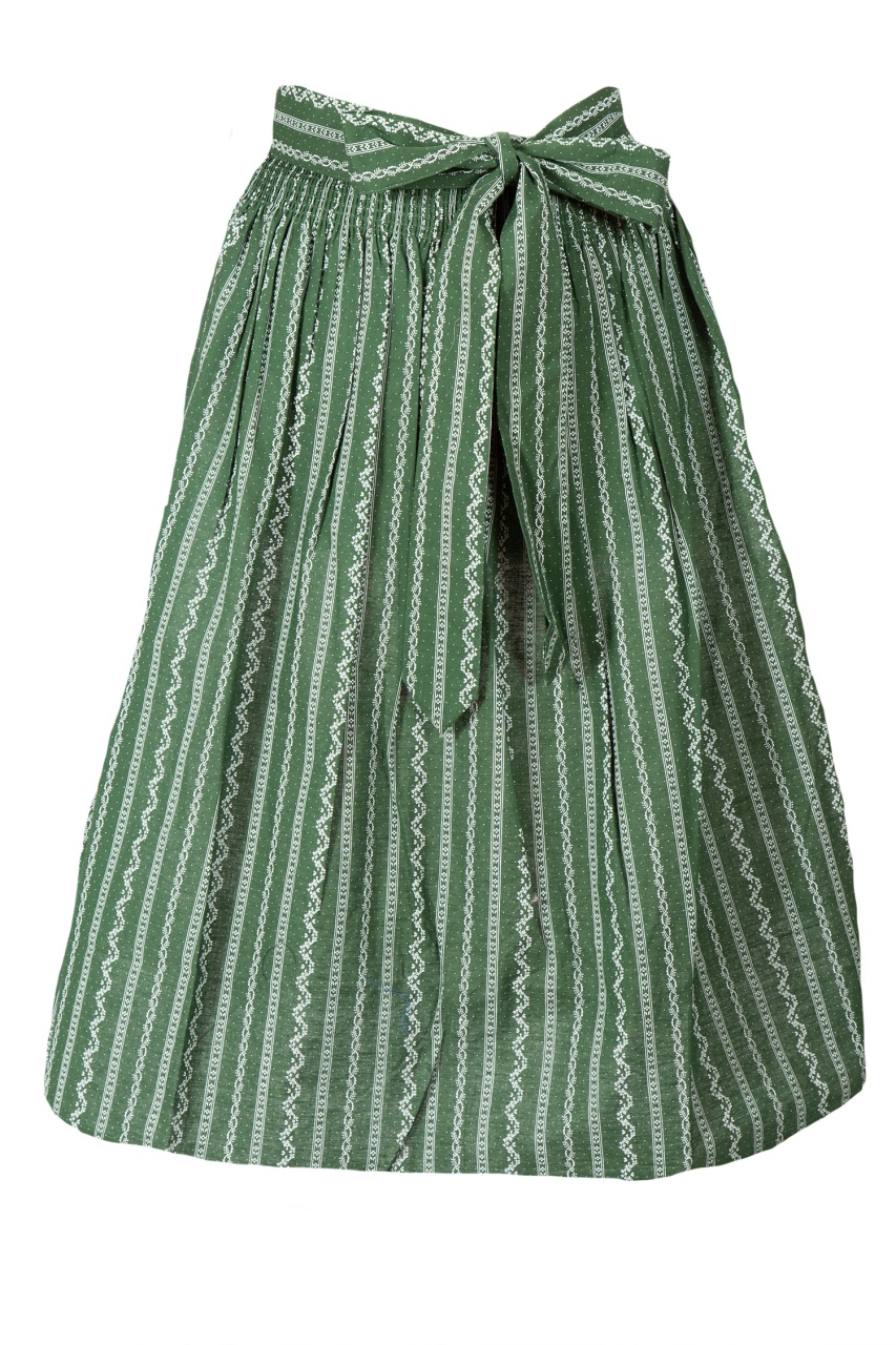 Dirndlschürze von Gamsbock in Grün