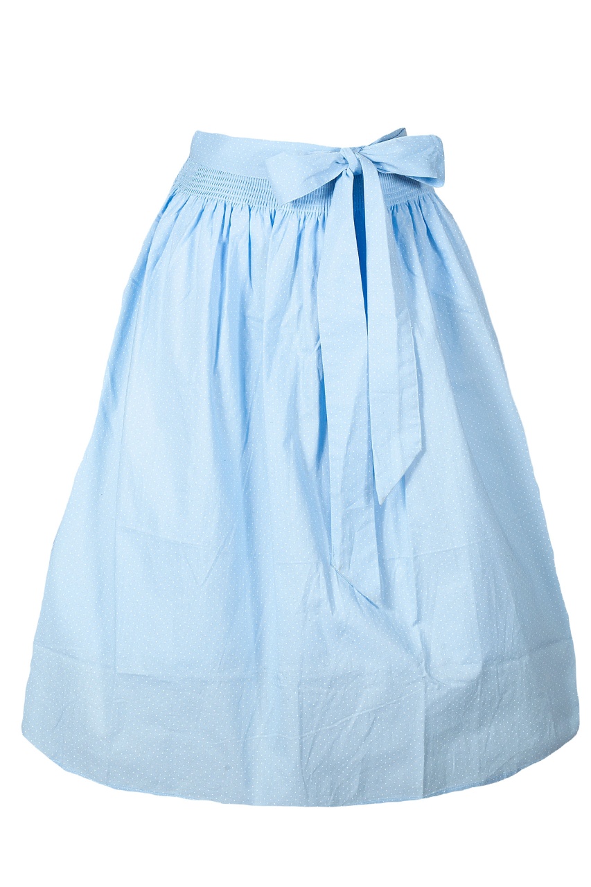 Dirndlschürze Molina von Gamsbock in Hellblau