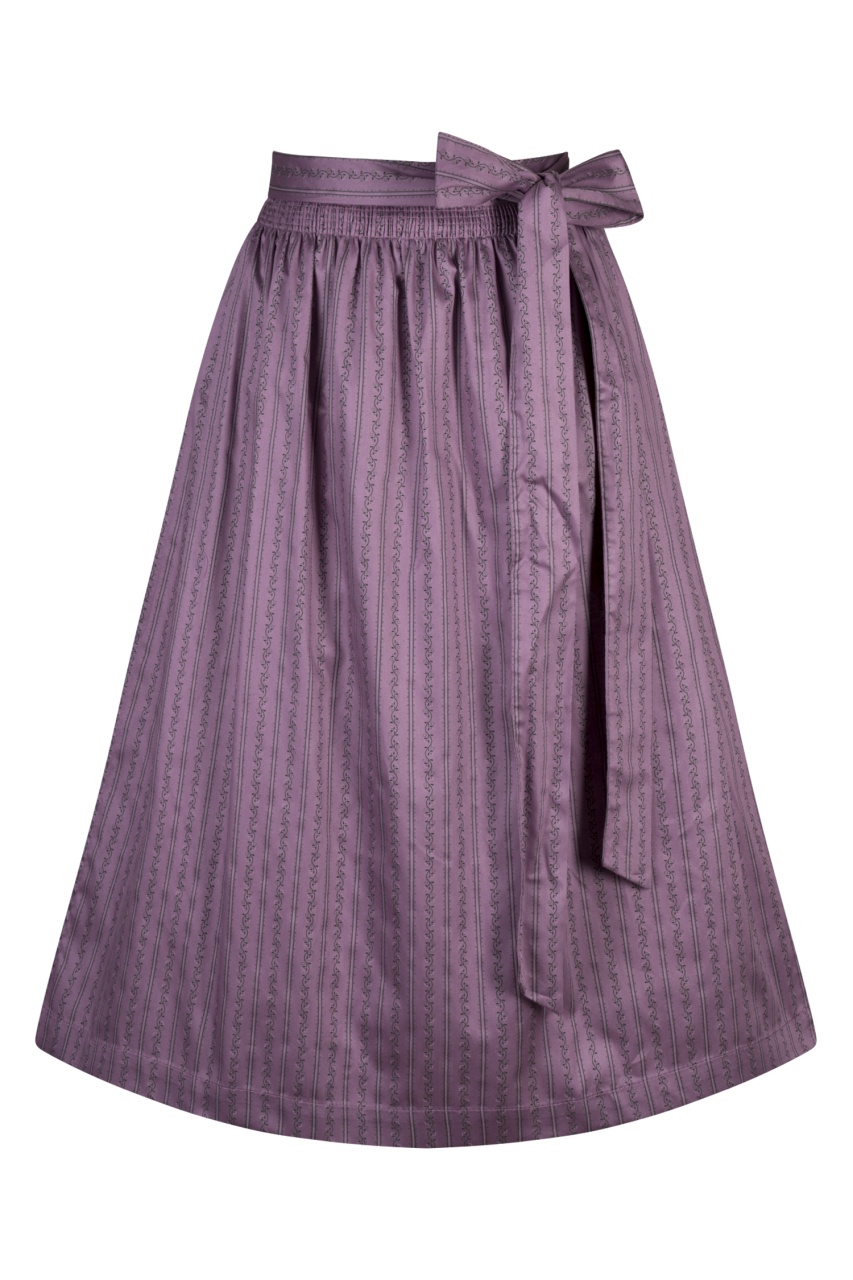 Dirndlschürze von Gamsbock in Lila