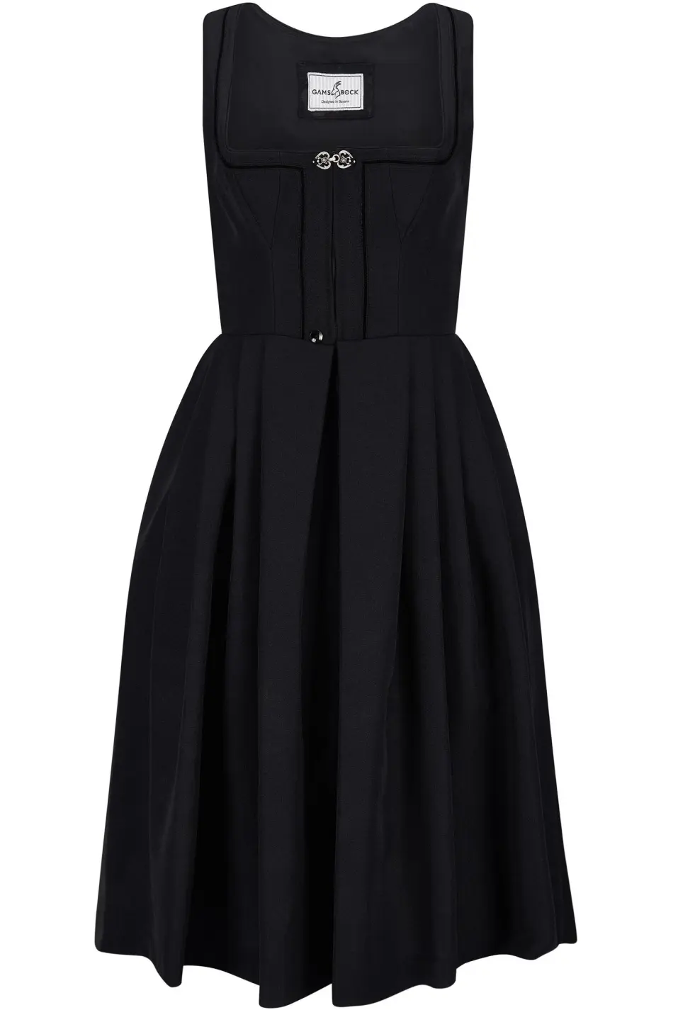 Gastrodirndl Bea von Gamsbock in Schwarz