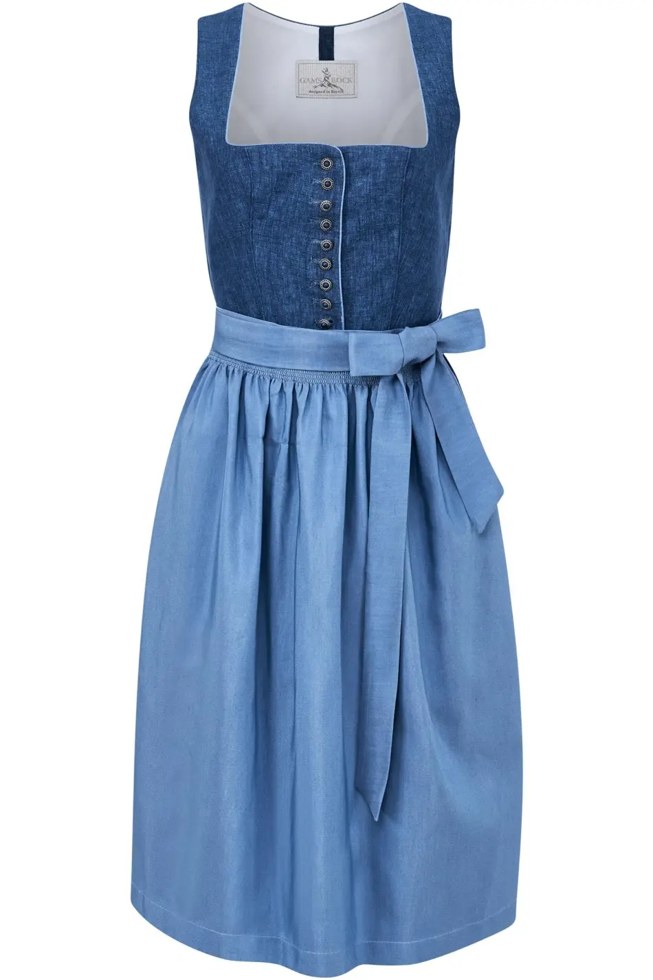 Dirndl Dana von Gamsbock in Blau