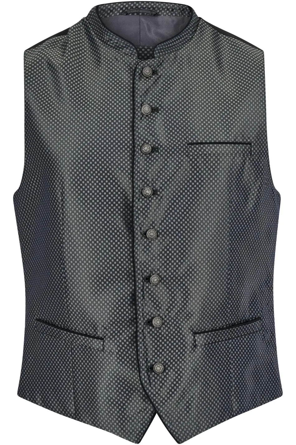 Trachtenweste Toni von Gamsbock in Dunkelgrün